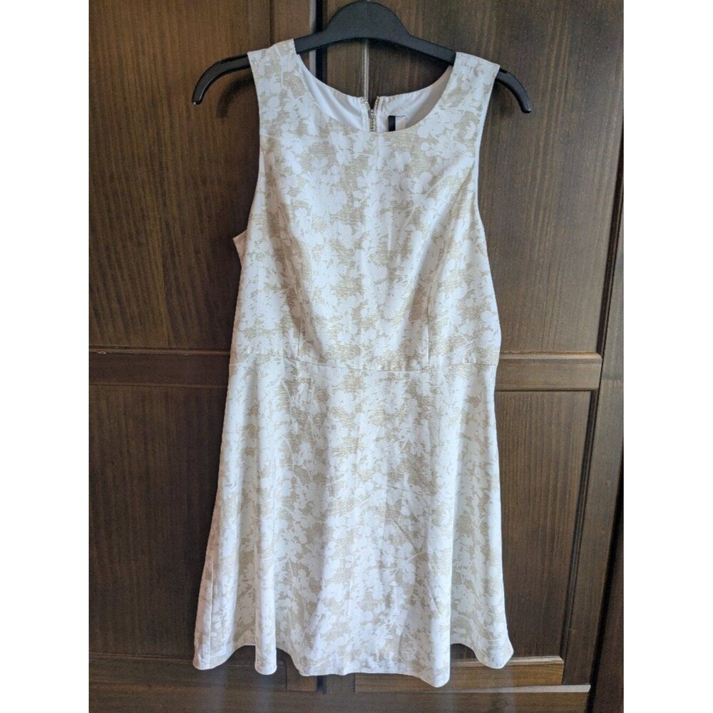 Kensie Sleeveless Floral Fit and Flare Dress
